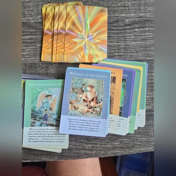 Angels of Abundance Oracle Cards by - With Online Guidebook - Picture 4 of 7